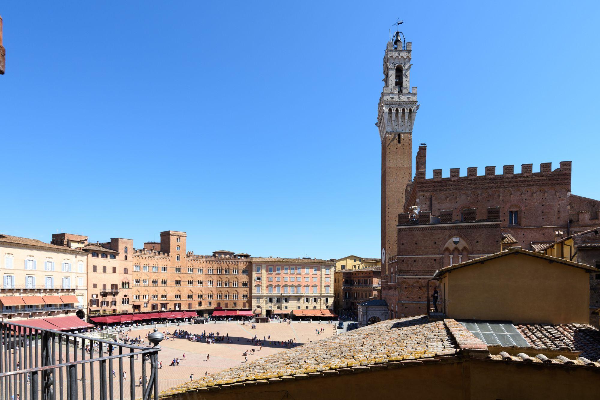 La Terrazza Sul Campo-Rooms Only Siena Kültér fotó