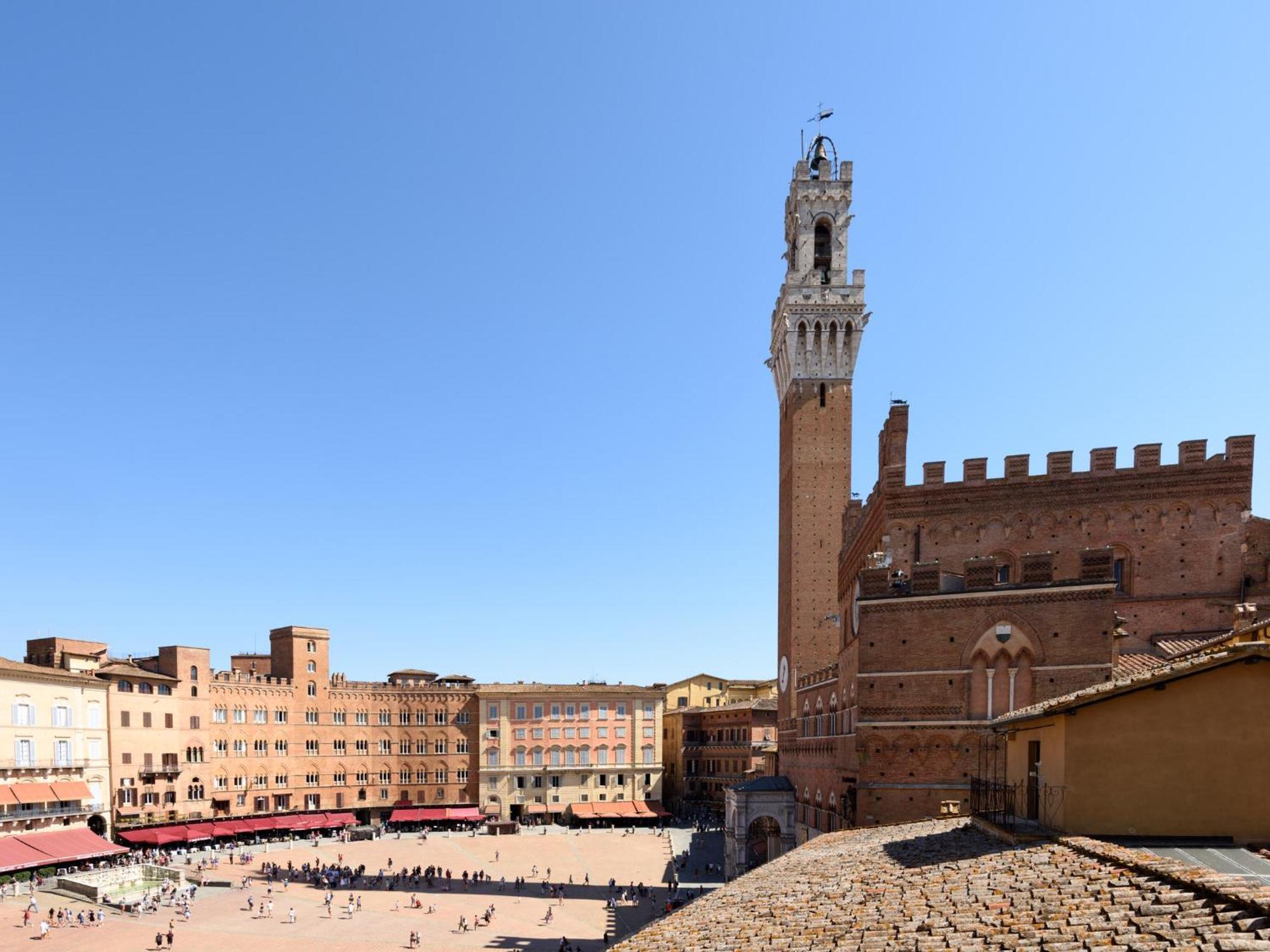 La Terrazza Sul Campo-Rooms Only Siena Kültér fotó